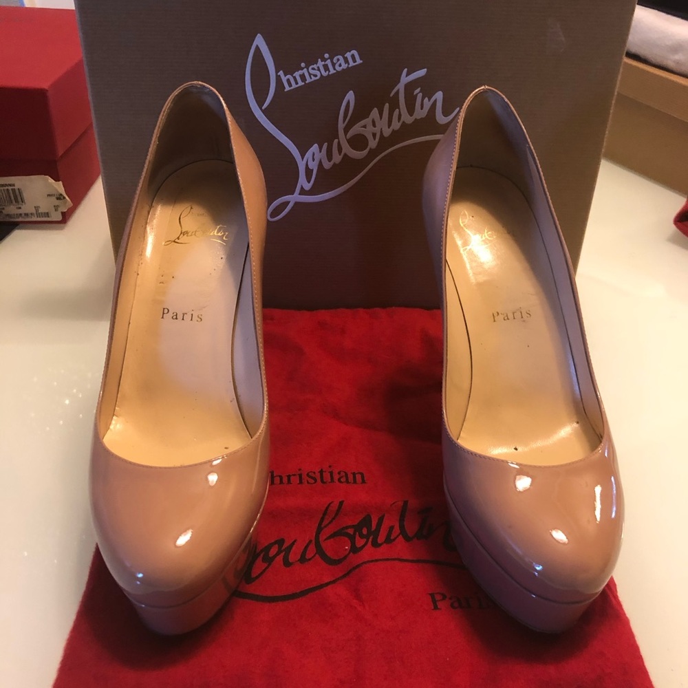 Louboutin platform Bianca pumps